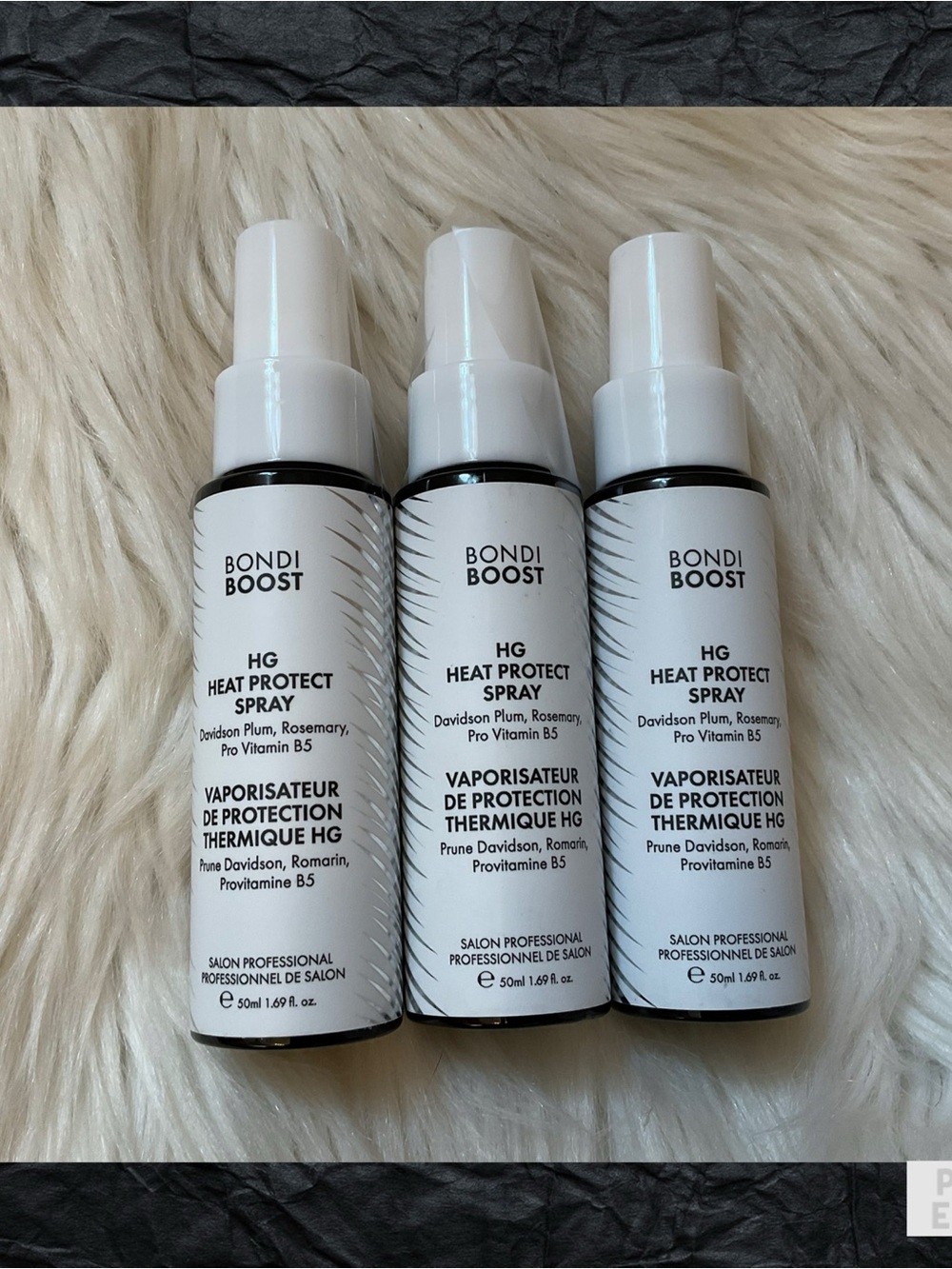 Bondi Boost HG Heat Protect Spray - New x3 Travel Size